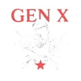 thumbnail image 2 of Estilo clásico de la Generación X: El chaleco adornado con una calavera que honra el espíritu pionero de la época., 2 of 6
