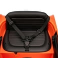 thumbnail image 6 of Funride 12 Volt Ride on Toys with Remote, Shelby GT350 Power Car Wheels, Ride on Truck for Toddlers with USB, Bluetooth Music, Horn, LED Light, Orange, 6 of 11
