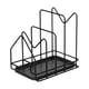 thumbnail image 2 of Soporte de tapa Porto de picadura Soporte de secado Estable Estable a prueba de óxido Soporte de desagüe de tablero Espacio de espacio para Negro, 2 of 8