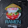 thumbnail image 2 of Letrero de neón Fortune Cat Ramen, LED regulable, 42 x 32 cm, USB, 2 of 4
