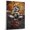 Alaskan Klee Kai, variant on Border Terrier Dog Drum Kit Art Stretched Canvas Size 8x12 – Border Terrier Dog Playing Drum Kit Wall Art, Dog Lover Canvas, Music Theme Decor for Living Room