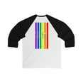 thumbnail image 2 of Pride 2023 Unisex 34 Sleeve Baseball Tee by Artist A.Melo, 2 of 2