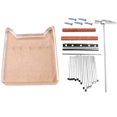 thumbnail image 1 of 1 Set Thumb Piano 17 Keys Kalimba Beginner Adult Kalimba Acrylic Instrument, 1 of 8