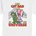 thumbnail image 3 of Masters of the Universe - Best Cat Dad Short Sleeve Graphic T-Shirt, 3 of 5