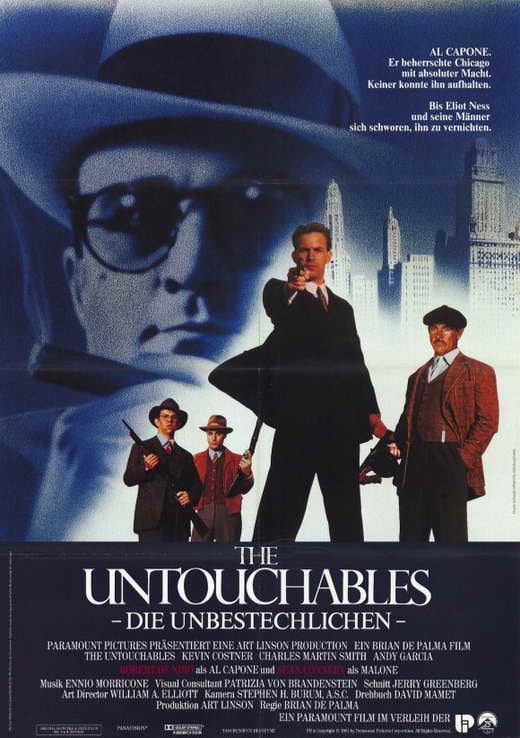 Locker Magnet. The Untouchables Movie Poster 2" X 3" Fridge 