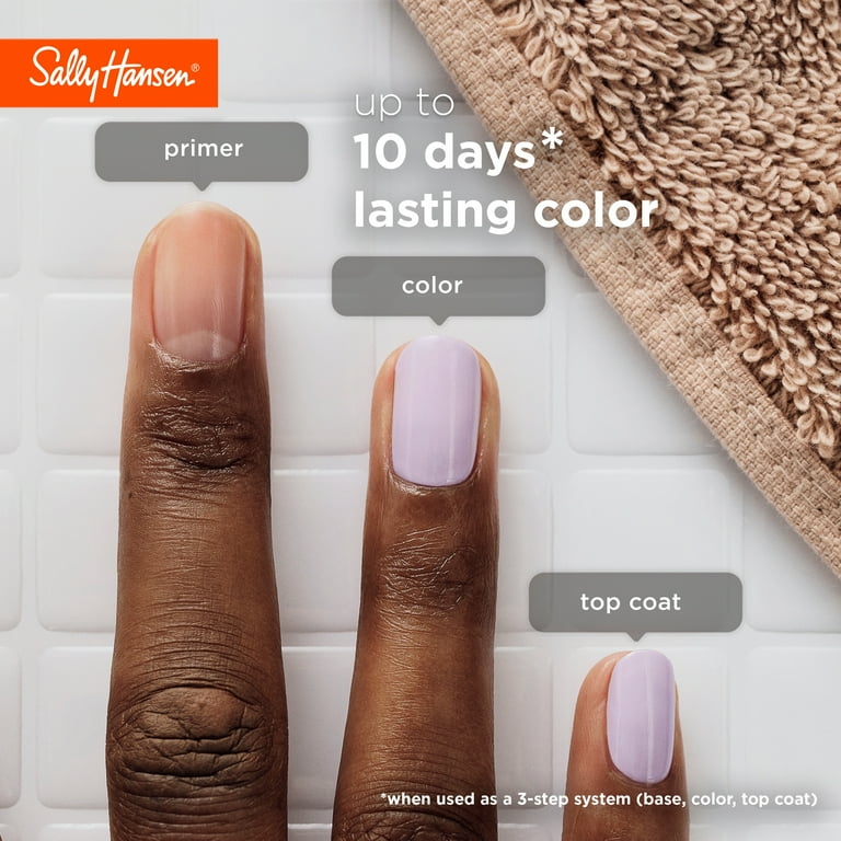 Sally Hansen Miracle Gel Nail Polish, Top Coat, Taupe, 0.5 fl oz