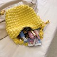 thumbnail image 2 of Bolsa De Hombro Bolso De Hombro Bolso de mano para mujer, bonito bolso de compras de gran capacidad, bandolera (amarillo), 2 of 9
