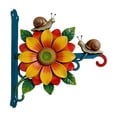 thumbnail image 2 of Aoznliie Wall Hooks, Decorative Metal Wall Hooks with Cute Animal Flower Patterns, Rustproof Iron Hangers for Plant Baskets Lanterns, 9x8 in, 2 of 6