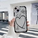 thumbnail image 1 of Samsung A14 A13 A04 A12 A03S A02S A53 A73 A33 A23 A52 A51 A71 A72 A32 A22 A50 A50S A30S A02 A21S S22 Funda Transparente De Amor De Dibujos Animados Suave TPU Lente Protección Cubierta Trasera, 1 of 4