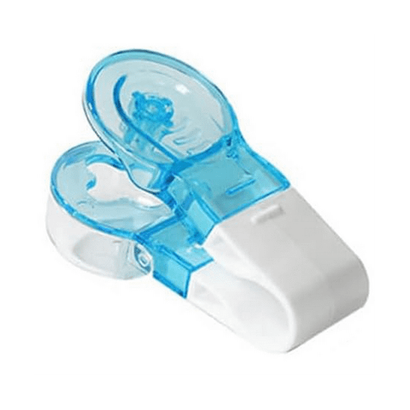 1Pcs Portable Pill Taker, Pill Dispenser Tablet Carrier, Portable Pill Taker Remover, Pill Cutter for Small Pills