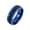 Blue Black, variant on Ring for Men Women Stainless Steel Ring Band Finger Jewelry Black Silver Size 9