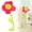 D, variant on Stuffed Artifical Flower Plush Sunflower Bouquet with Bendable Stuffed Flower Home Decoration for Wedding Birthday