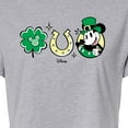 thumbnail image 3 of Disney - Mickey St. Patrick's Icons - Juniors Cropped Graphic T-Shirt, 3 of 5