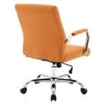 thumbnail image 6 of Mid-Back Office Chair in Nutmeg Orange Fabric, 6 of 10