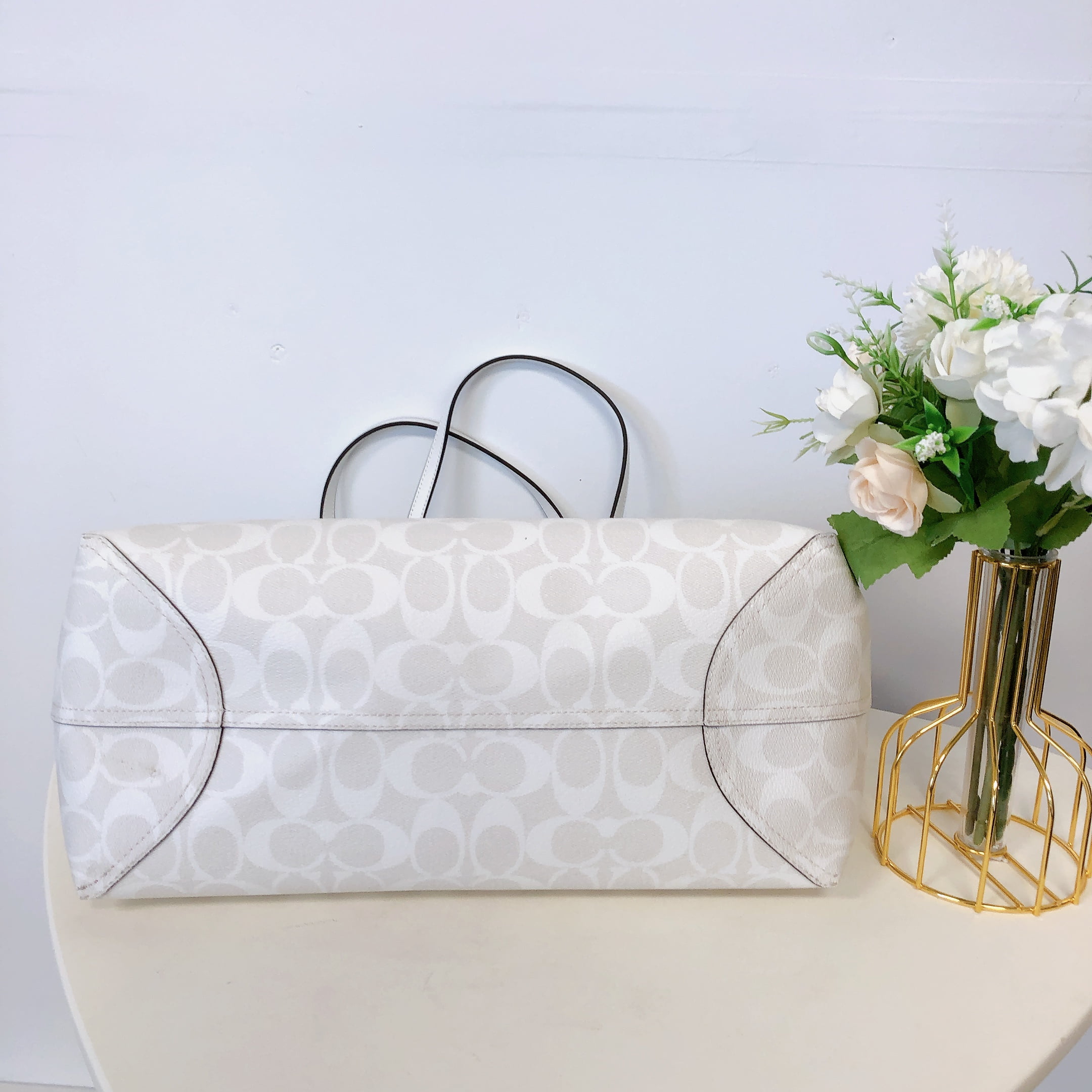 Coach + Carryall with Floral Print