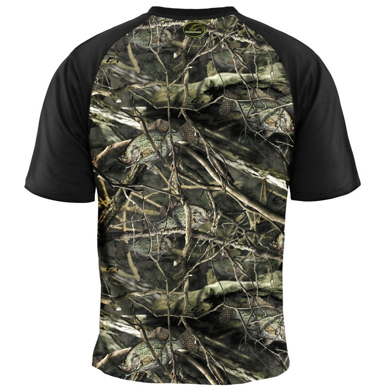 Fishouflage Crappie Camo Fishing Shirt – Riptide Short Sleeve