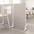 thumbnail image 2 of Bush Business Furniture 34W x 55H Freestanding Privacy Screen in Beige, 2 of 7