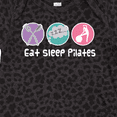 thumbnail image 4 of Inktastic Eat Sleep Pilates Girls Baby Bodysuit, 4 of 5