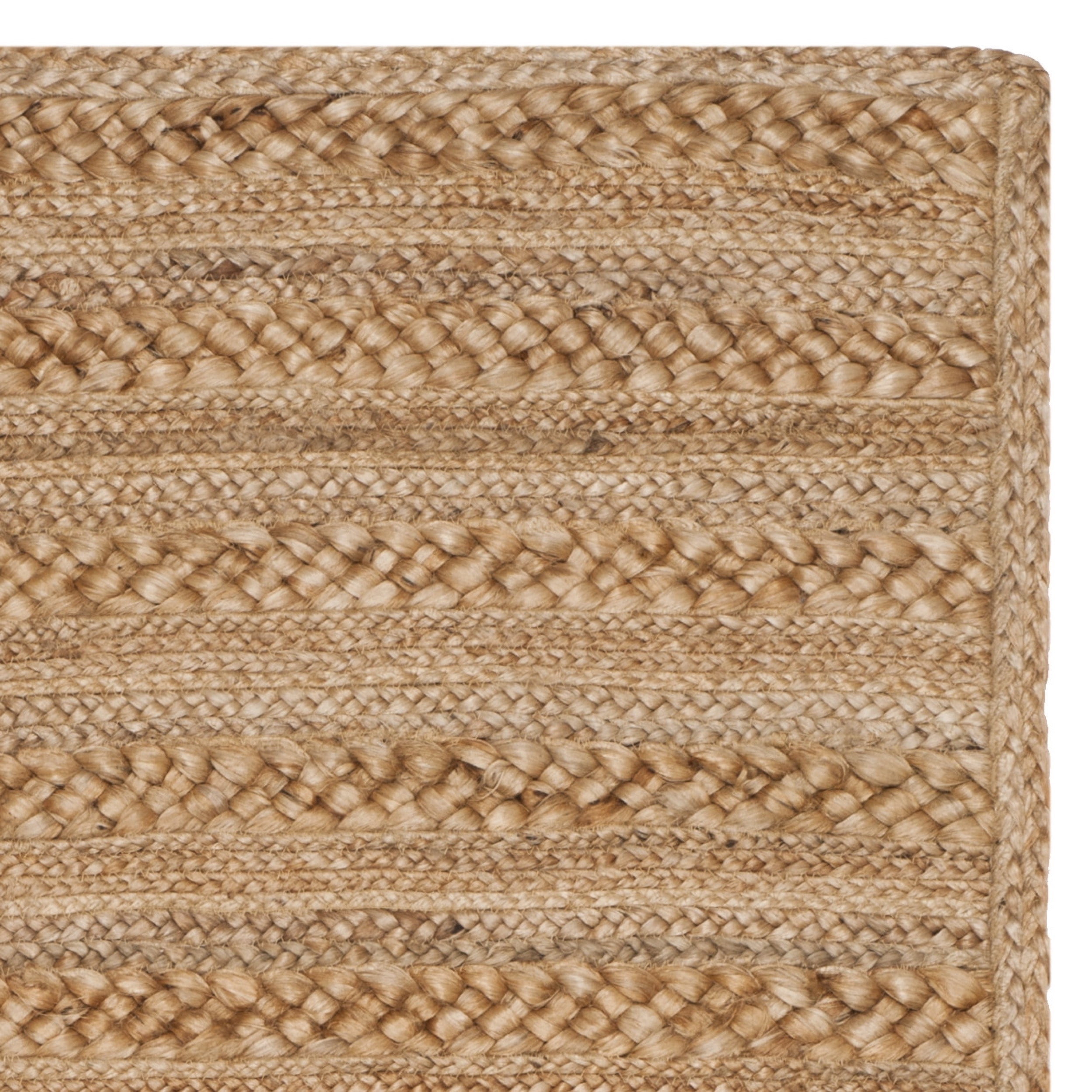 SAFAVIEH Natural Fiber Jancis Braided Jute Area Rug, Natural, 3' x 5'