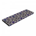 thumbnail image 1 of Floral Bench Pad, Hand-Drawn Aquarelle Wildflowers Plants Leaves Pattern, HR Foam Cushion with Decorative Fabric Cover, 45" x 15" x 2", Multicolor, by Ambesonne, 1 of 3