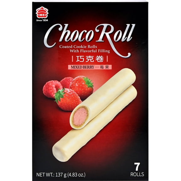I MEI CHOCO ROLL MIXED BERRY
