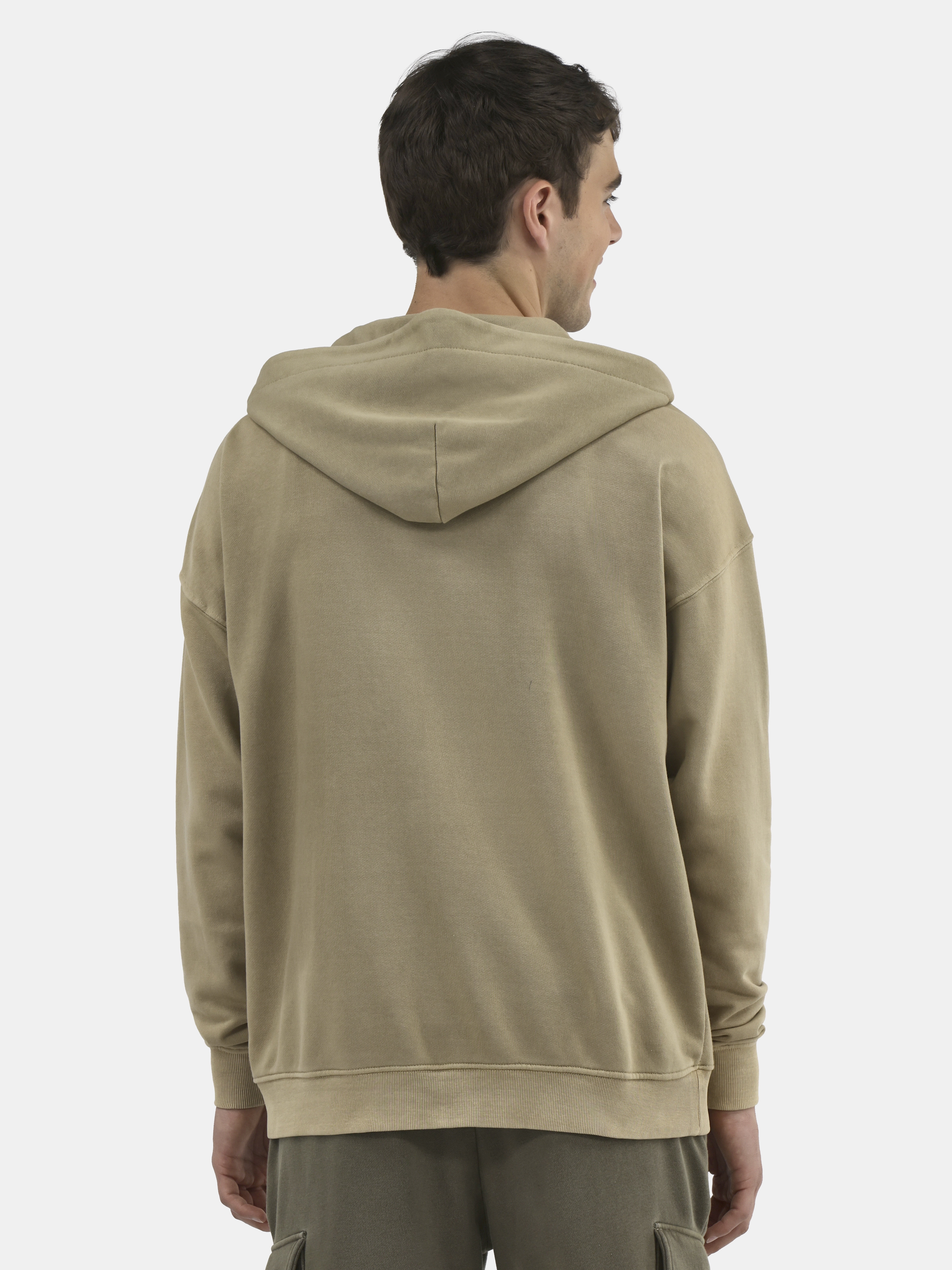 No Boundaries All Gender Zip Front Hoodie, Men's Sizes XS