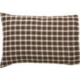 thumbnail image 2 of VHC Brands Ensemble de Taies d'Oreiller Rustique & Lodge Farmhouse-Rory Brown, Standard Case-21x30, Gris, 2 of 2