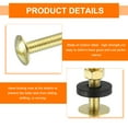 thumbnail image 4 of 2Pack Toilet Tank Screws Kit, Carbon Steel Bolts for Toilet Repair and Mounting, 4 of 6