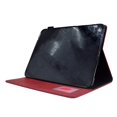 thumbnail image 6 of SaniMore for iPad Pro 11 2022/2021/2020/2018,iPad Air 5th/4th Generation/iPad 10.9" 2020 Wallet Case, Card Slots & Pen Holder [Auto Sleep] PU Leather Kickstand Shockproof Full Protective Cover, Red, 6 of 10