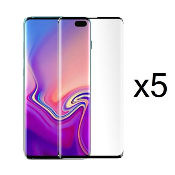 Bemz [5-Pack] Tempered Glass Screen Protectors and Atom Cloth for Samsung Galaxy S10e