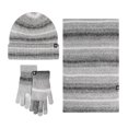 thumbnail image 2 of Caywon Women's and Men Winter Knitted Warm Cold Proof Scarf Hat Gloves 3 Piece Set Ideal for Cold Weather Keeps Head Neck Hands Cozy and Protected Suitable for Outdoor Activities, 2 of 5