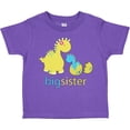 thumbnail image 3 of Inktastic Big Dinosaur Sister Girls Toddler T-Shirt, 3 of 5