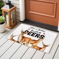 thumbnail image 5 of Deer 2'x3' Washable Rug, Wildlife Animals Farmhouse Country Elk Non-Slip Soft Doormat Area Rugs for Entrance Bathroom Bedsides, StainResistant Carpet for Kitchen Bedroom, Entryway Floor Mat, 5 of 9