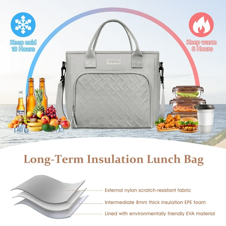 GPED Extra Large Insulated Lunch Bag for Women photo 2