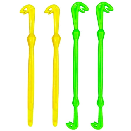 4Pcs Fishing Unhooking Disgorger Easily Hook Circles Tyer Disgorger Tool Manual Knots Tying Tool for Fly Fishing Enduring