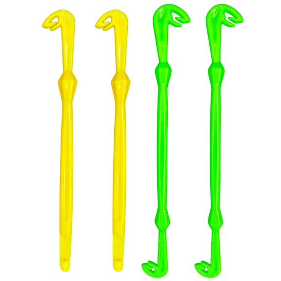 4Pcs Fishing Unhooking Disgorger Easily Hook Circles Tyer Disgorger Tool Manual Knots Tying Tool for Fly Fishing Enduring
