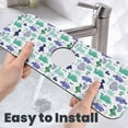 thumbnail image 6 of Sikiie Dinosaur Splash Guard for Sink Faucet-1 PC Super Absorbent Fast Drying Mat Sink Gadgets-Splash Guard for Kitchen, Sink Mat, 6 of 7