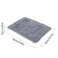 thumbnail image 3 of FYTPOV Cat Bed Dog Crate Pad, Soft Warm Dog Mat with Non-slip Bottom, Washable Crate Mat for Small Dogs and Indoor Cats, Dog Kennel Pad Cat Carrier Mat, 3 of 5