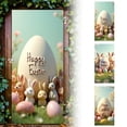 thumbnail image 4 of Binwennn Rendez Pâques Plus Excitant Rideaux de Porte à Imprimé Animal une de Vie à Votre Maison et Créez une Ambiance de Fête Chaleureuse et Joyeuse! Drapeaux de Fête sur une Corde Drapeau de Fête Extérieur Serpentins Fête, 4 of 4