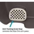 Richell PAW TRAX High Wall Cat Litter Box with Scoop, XL, High Sides