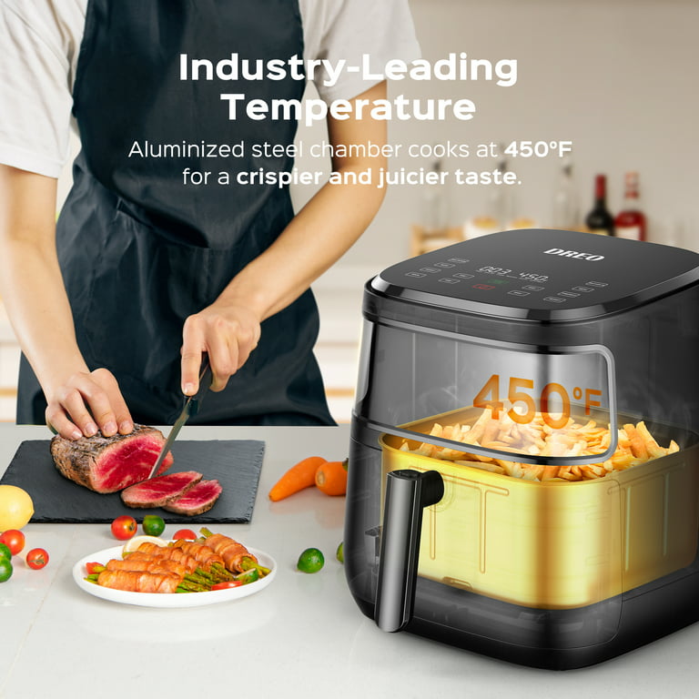 Dreo ChefMaker Combi Fryer, Cook like a pro with just the press of a  button, Smart Air Fryer Cooker with Cook probe, Water Atomizer, 3  professional