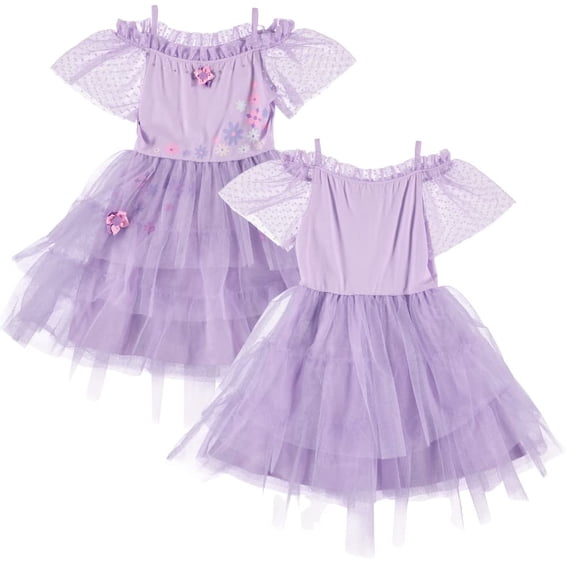 Disney Girls Encanto Mirabel and Isabela Costume Dress- Girls Encanto Dress Sizes XS-XL
