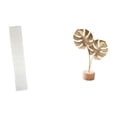 thumbnail image 1 of Pantalla de lámpara de pie,Lámpara de estudio minimalista con pantalla,Cubierta de luz Iluminación creativa para el dormitorio,Escultura de hojas,Estatua de hoja de metal Escultura de hoja, 1 of 8