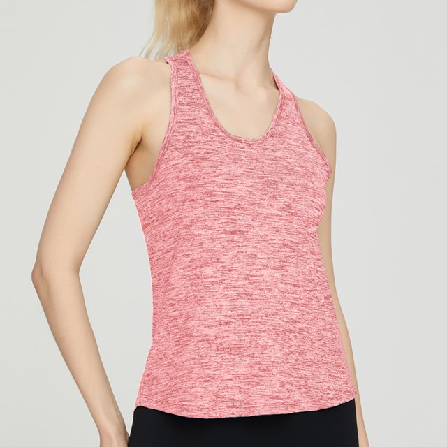 AherBiu Womens Workout Tank Tops Crewneck Gym Athletic Quick Dry Tank Tops Summer Comfy Soft Basic Sports T Shirt