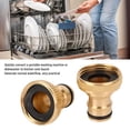thumbnail image 3 of Adaptador De Grifo Para Lavavajillas, Adaptador A Presión Para Lavavajillas, 10 Piezas, Práctica Conexión A Presión, Fácil De Reemplazar, Versátil Para Flujo De Agua Normal, 3 of 7