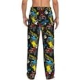 thumbnail image 3 of Haiem Monster Car Men's Pajama Pants Ultra Lightweight Pjs Bottoms Sleepwear Bottom Pants with Pocket Drawstring-XX-Large, 3 of 9