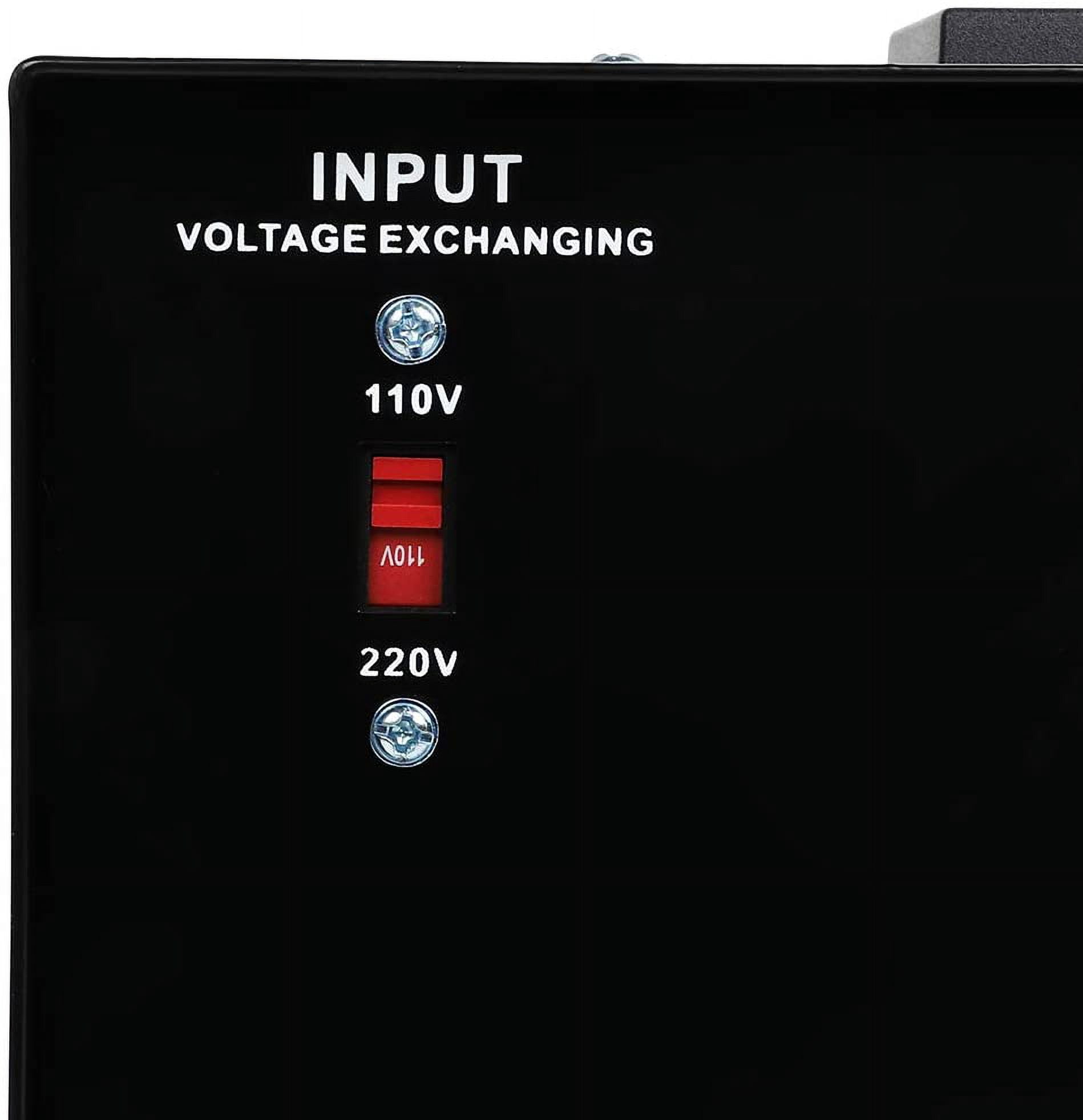 Voltage Transformers 1000W Watt Power Converter Voltage Power Converter Transformer Step Up/Down Transformer 110V to 220V Circuit Breaker Protection