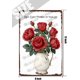 thumbnail image 5 of Enjoy The Little Things in Life Quote Wall Decor Aluminum Sign, Rose Decor, Family Hanging Wall Sign, Tin Rose Garden Plaques for Living Room Bedroom Kitchen Outdoor 12x8 Inches, 5 of 5