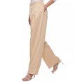 thumbnail image 3 of DKNY Womens High Rise Pleated Wide Leg Pants, 3 of 4