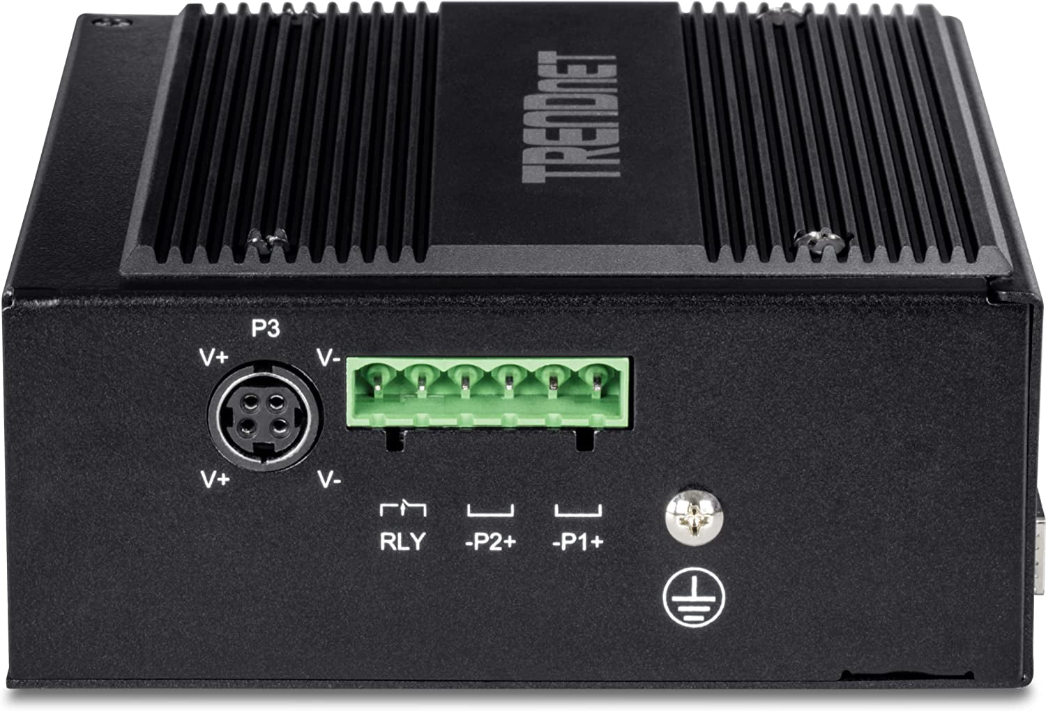 TRENDnet  TI-BG104,10-Port Industrial Gigabit PoE++ DIN-Rail Switch